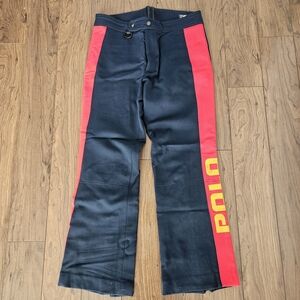 Ralph Lauren Black and Red Sweatpants